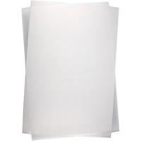 Creativ Company Vellen krimpfolie, vel 20x30 cm, dikte 0,3 mm, transparant glans, 100 vel/ 1 doos