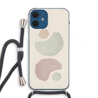 Geo #10: iPhone 12 mini Transparant Hoesje met koord