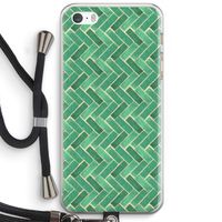 Moroccan tiles 2: iPhone 5 / 5S / SE Transparant Hoesje met koord