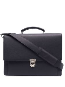 Aspinal Of London porte-documents City en cuir - Bleu