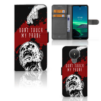 Nokia 1.4 Portemonnee Hoesje Zombie Blood - thumbnail