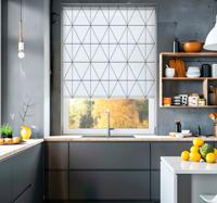 Minimalistische stijl rolgordijn Scandinavisch