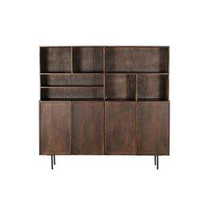 Livingfurn - Buffetkast Bruin Mangohout - 180x45x150cm - Elan