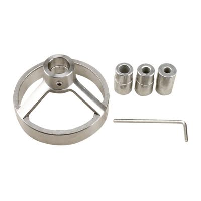 5 in 1 boor gids verticale Pocket Hole Jig 5/6/7/8/9/10/12 mm boor bits gat Locator RVS houtbewerking Jig Kit