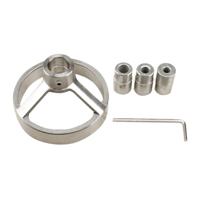 5 in 1 boor gids verticale Pocket Hole Jig 5/6/7/8/9/10/12 mm boor bits gat Locator RVS houtbewerking Jig Kit