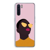 Yellow glasses: Oppo A91 Transparant Hoesje
