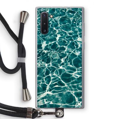 Weerkaatsing water: Samsung Galaxy Note 10 Transparant Hoesje met koord