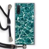 Weerkaatsing water: Samsung Galaxy Note 10 Transparant Hoesje met koord