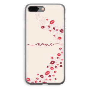 Kusjes: iPhone 8 Plus Transparant Hoesje