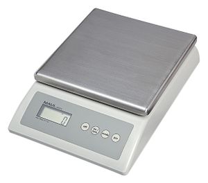 Pakketweger MAULCount 10kg metalen plateau 17x17.5cm 220V/+ batterij