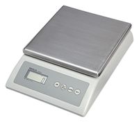 Pakketweger MAULCount 10kg metalen plateau 17x17.5cm 220V/+ batterij - thumbnail