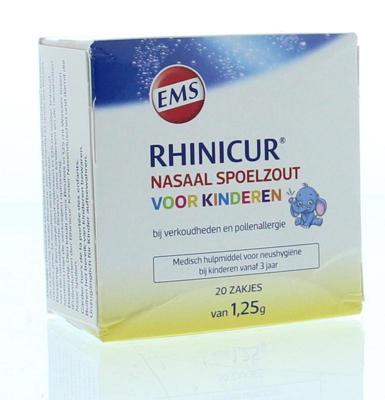 Rhinicur Neus spoelzout kind zakje
