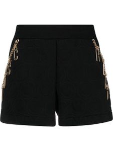 Moschino x Smiley short en polaire - Noir