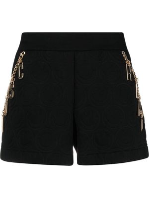 Moschino x Smiley short en polaire - Noir