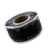 Canalit stretch fix tape zwart 25mm/3M vulkaniseerde siliconen tape