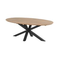 Hartman Stephanie Dining Tuintafel 200x120 cm zwart