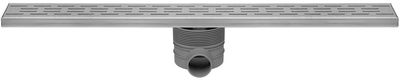 Easy Drain Multi afvoergoot 180 cm met fixt-1 rooster geborsteld RVS