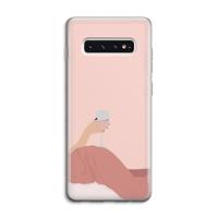 Wine: Samsung Galaxy S10 4G Transparant Hoesje - thumbnail