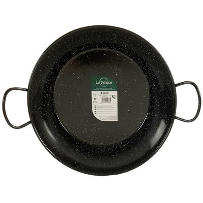 Paella Pan La Dehesa 0640-LD 0640-LD Zwart Geëmailleerd Staal Ø 40 cm (4 Stuks)