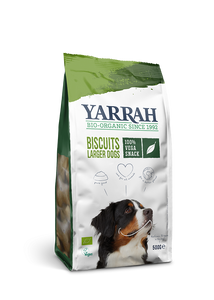 Yarrah biologische vegan hondenkoekjes voor grotere honden 500gr