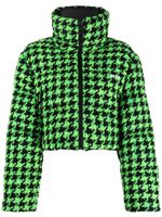 MSGM doudoune à chevrons - Noir - thumbnail