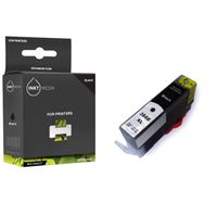 Inktmedia® - Inktcartridge - Geschikt HP 364XL CB321EE inktcartridge zwart hoge capaciteit - Cartridge met Inkt - thumbnail