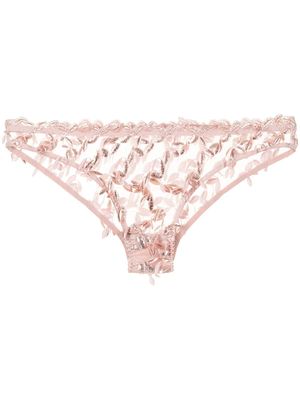 Gilda & Pearl culotte Tallulah à broderies - Rose