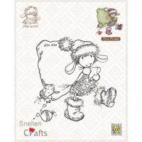 Nellie's Choice • little lammy clear stamps santa lammy
