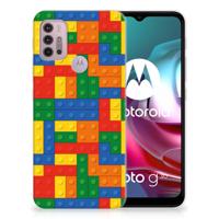 Motorola Moto G30 | G10 | TPU bumper | Blokken