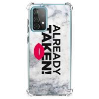 Samsung Galaxy A52 4G/5G Telefoonhoesje met tekst Already Taken White Samsung Galaxy A52 4G/5G Telefoonhoesje met tekst Already Taken White