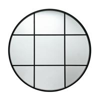 Wandspiegel Versa Zwart 3 x 80 x 80 cm