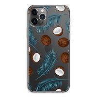 Kokosnoot roze: iPhone 11 Pro Transparant Hoesje