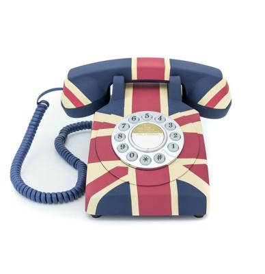GPO 746 Druktoets Telefoon &apos;70 Ontwerp - Union Jack