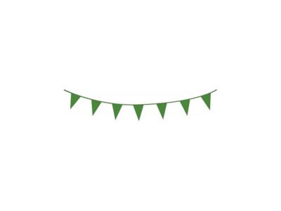 Vlaggenlijn 10mtr groen