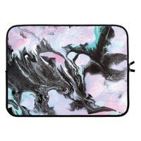 Pastel zwart: Laptop sleeve 15 inch