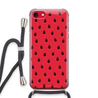 Watermelon: iPhone SE 2020 Transparant Hoesje met koord
