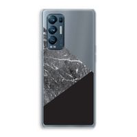 Combinatie marmer: Oppo Find X3 Neo Transparant Hoesje Combinatie marmer: Oppo Find X3 Neo Transparant Hoesje