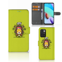 Xiaomi Redmi 10 Leuk Hoesje Doggy Biscuit - thumbnail