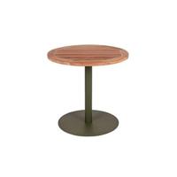 Ronde tuintafel Java olijfgroen 80 cm