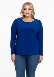 Yoek Shirt long sleeve | Indigo | Maat 46/48
