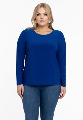 Yoek Shirt long sleeve | Indigo | Maat 58/60