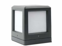 Sokkellamp Cartago 15W E27 donker grijs 8073254 ESR buitenlamp