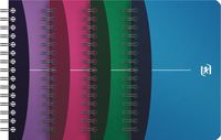 Oxford Office Urban Mix notitieboekje, 180 bladzijden, ft 11 x 17 cm, geruit 5 mm, geassorteerde kleuren - thumbnail