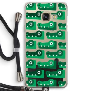 Crocs: Samsung Galaxy A3 (2016) Transparant Hoesje met koord