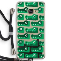 Crocs: Samsung Galaxy A3 (2016) Transparant Hoesje met koord