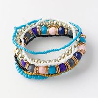 Vintage Boho Holiday Daily  Beads Bracelet - thumbnail