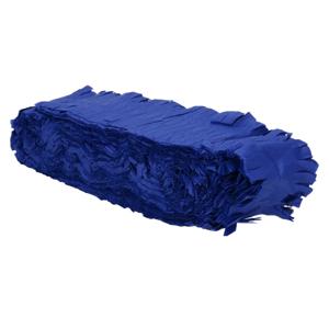 Folat Feest/verjaardag versiering - crepe slingers - blauw - 24 mtr - papier - feestartikelen