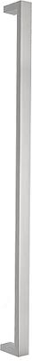 Formani Greep Square LSQ1055A PS 600 mm h.o.h. incl. doorgaande bevestiging - mat roestvast staal