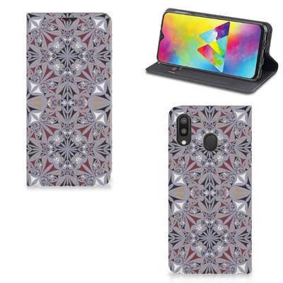 Samsung Galaxy M20 | Standcase | Flower Tiles