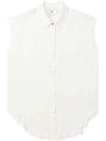 Aje chemise Solana à design sans manches - Blanc